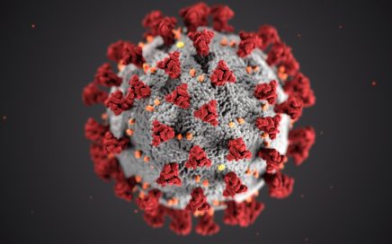 Illustration of Covid-19 virus
